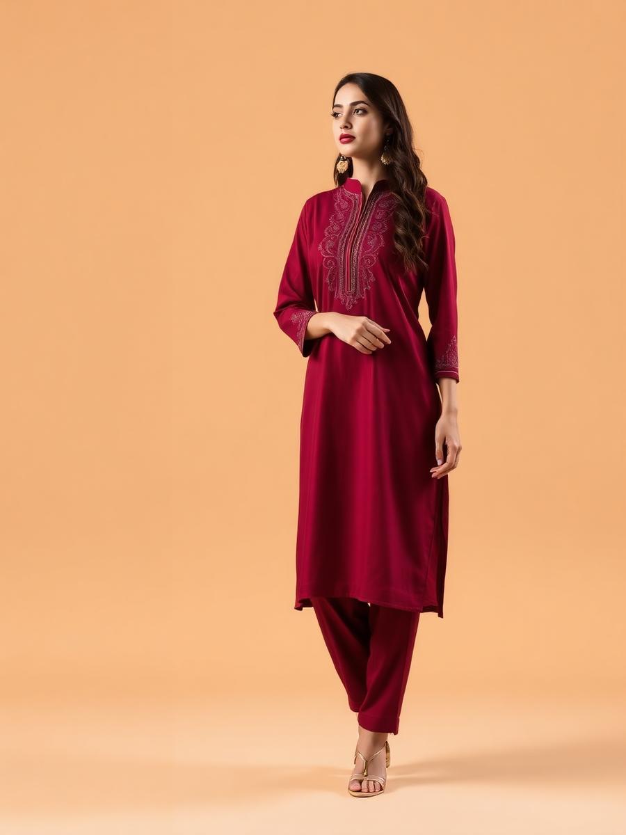 Mehrun Embroidered Kurta